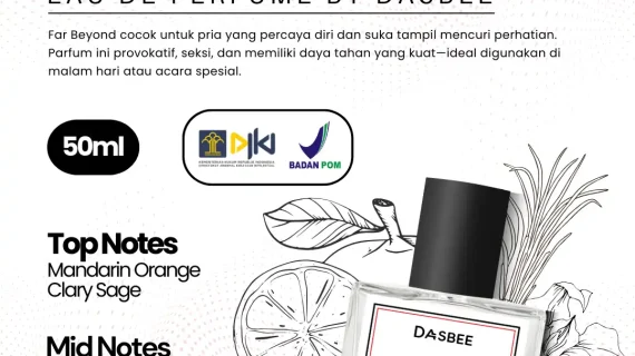 Parfume Dasbee : Definisi Baru Parfum Premium Karya Anak Bangsa