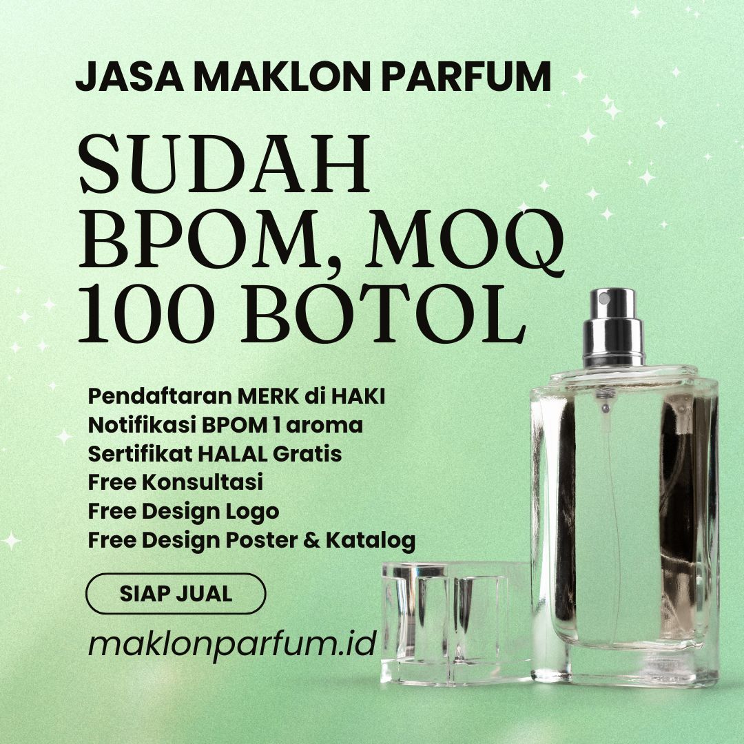 Jasa Maklon Parfum BPOM